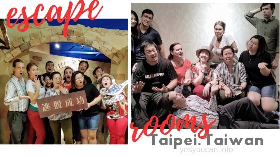 Taipei Activities:  Escape Rooms